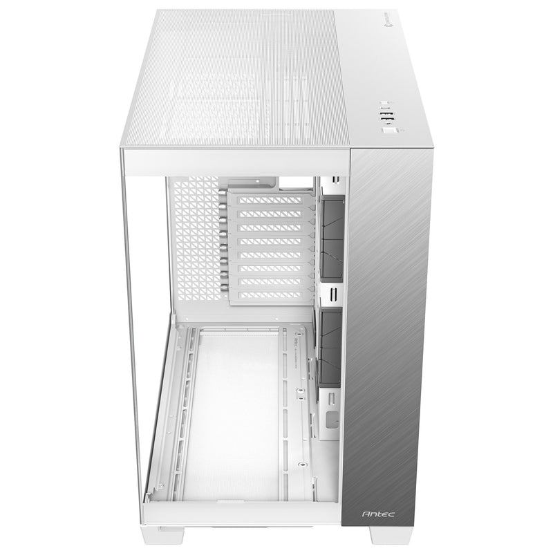 Load image into Gallery viewer, Antec c8 midi tower behuizing (wit zilver | 2x usb-a | 1x usb-c | tempered glass)
