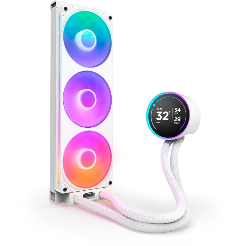 Load image into Gallery viewer, Nzxt kraken elite 360 rgb waterkoeling (wit)
