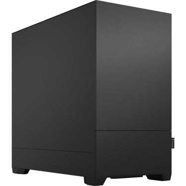 Fractal design pop mini silent black solid midi tower behuizing (zwart | 2x usb-a)