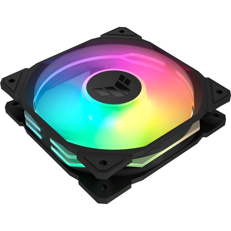 Load image into Gallery viewer, Asus tuf gaming tr120 argb reverse case fans (zwart, 3 stuks, 120 x 120 x 28 mm)
