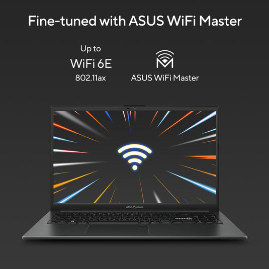 Asus vivobook go 15 e1504fa-bq5403w 15.6 laptop (zwart | ryzen 5 40 | radeon 610m | 8 gb | 512 gb ssd)