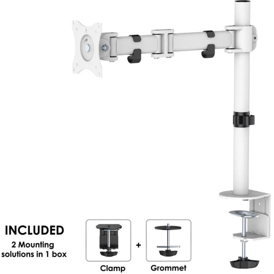 Neomounts nm-d135white monitorarm (wit)