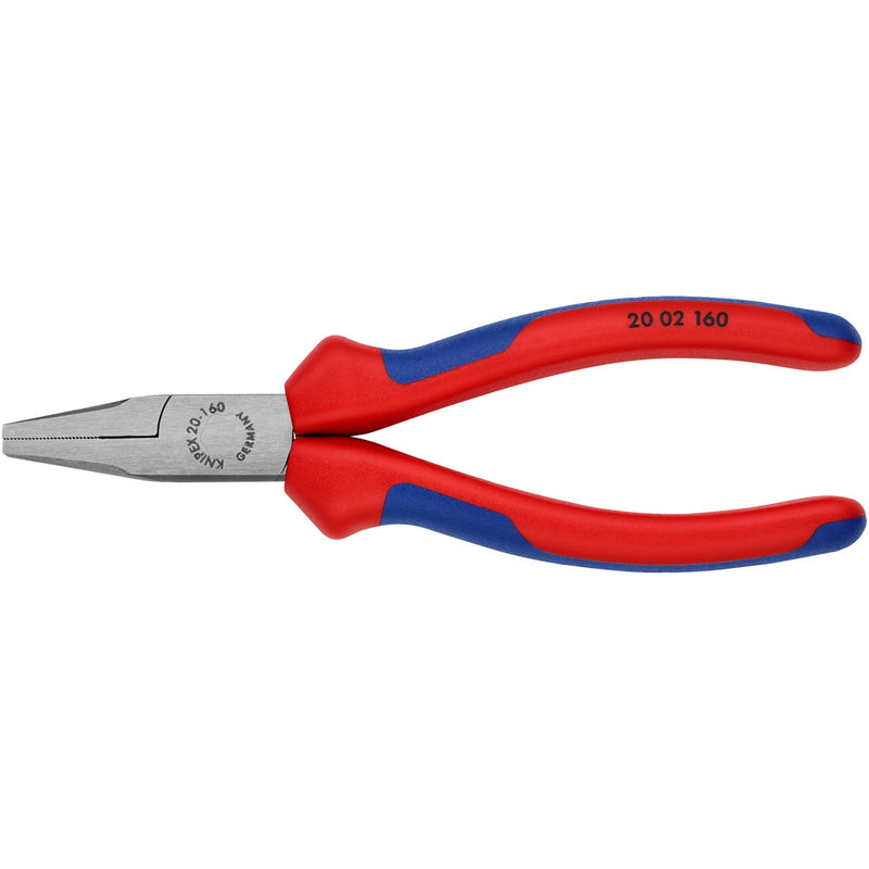 Load image into Gallery viewer, Knipex platbuigtang 20 02 160 grijptang (rood blauw)

