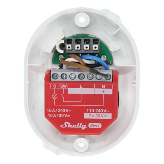 Shelly button add-on schakelaar (wit)
