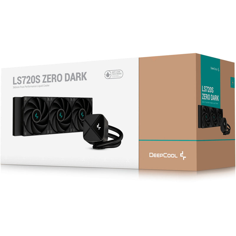 Load image into Gallery viewer, Deepcool ls720s zero dark waterkoeling (zwart, 4-pins pwm fan-connector)
