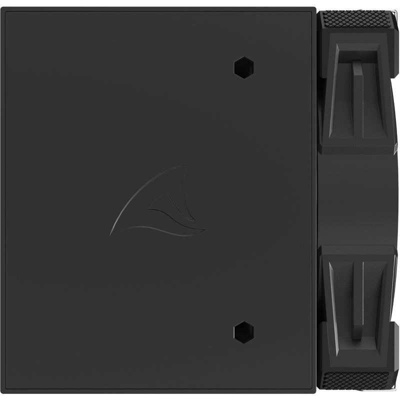 Load image into Gallery viewer, Sharkoon a60 cpu-koeler (zwart, 4-pins pwm fan-connector)
