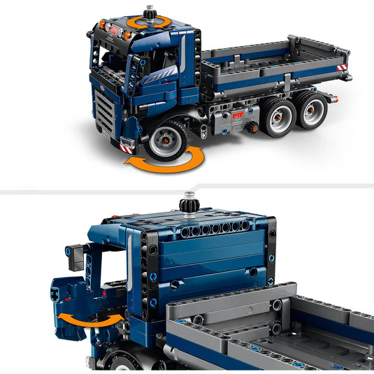 Lego technic 42203 vrachtwagen met kiepfunctie
