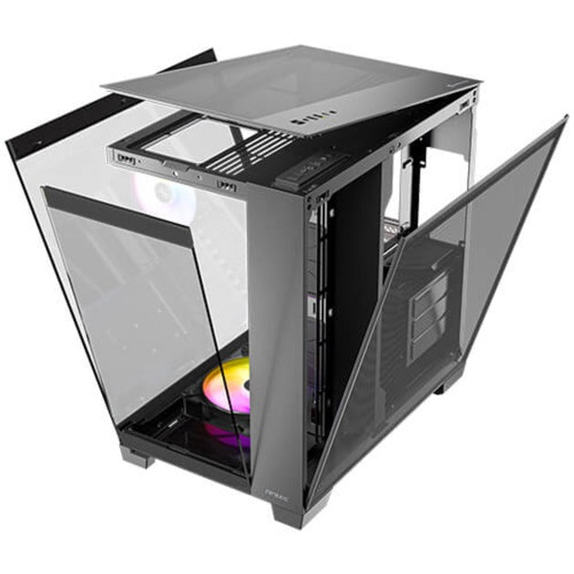 Load image into Gallery viewer, Antec c8 argb midi tower behuizing (zwart | 2x usb-a | 1x usb-c | tempered glass)
