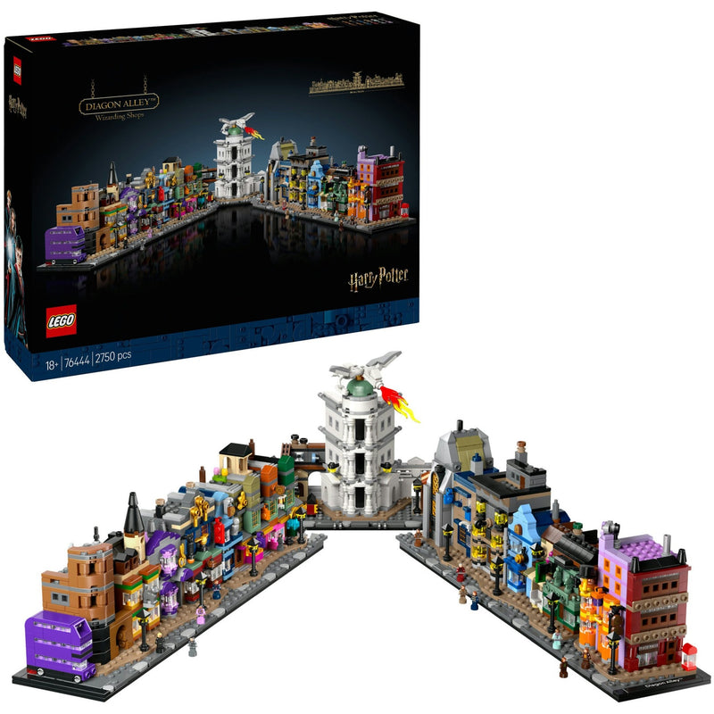 Load image into Gallery viewer, Lego harry potter - de wegisweg tovenaarswinkels constructiespeelgoed (76444)
