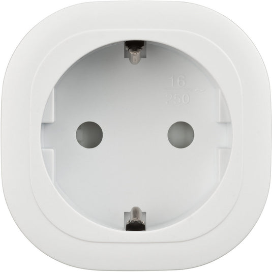 Brennenstuhl connect smart plug wa 3600 xs02 stekkerdoos (wit, 2.4 ghz wifi, alexa, google, matter)