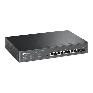 Tp-link omada sg2210mp jetstream 10-poorts gigabit smart-switch (zwart, 8x poe+, 2x gigabit sfp)