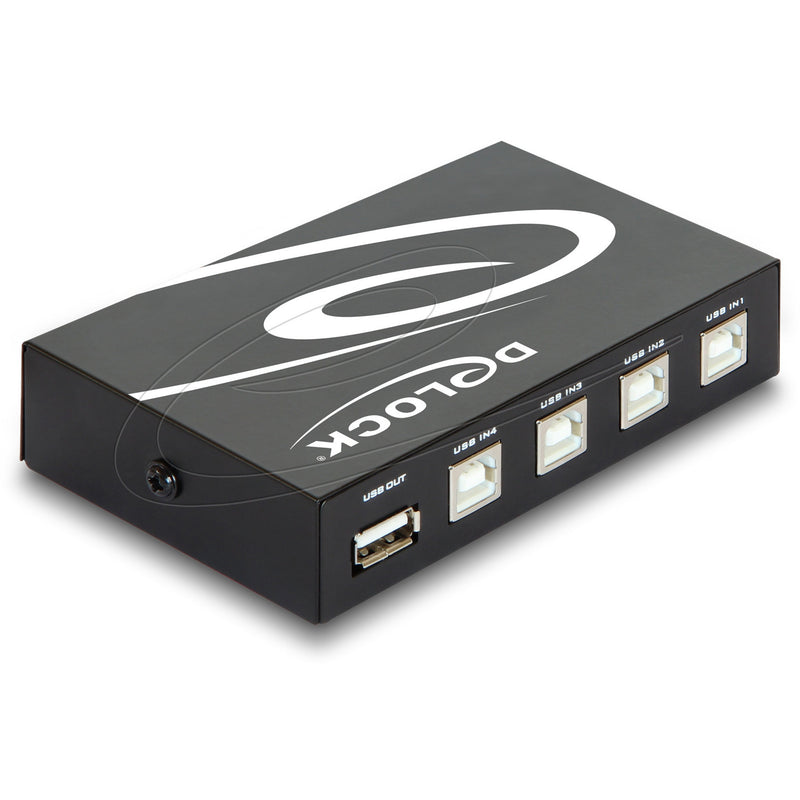 Load image into Gallery viewer, Delock switch usb 2.0 4 port manual usb-switch
