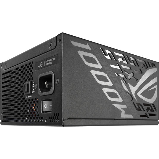 Asus rog strix platinum modulaire 1000 watt voeding (zwart, 1x 12v-2x6, 4x pcie)