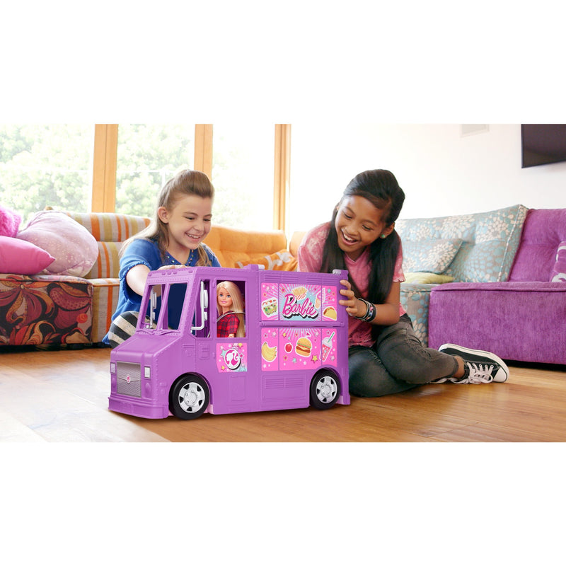 Load image into Gallery viewer, Barbie fresh 'n' fun food truck poppen accessoires
