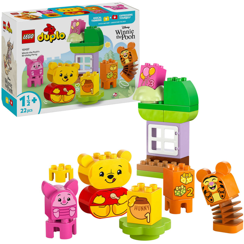 Load image into Gallery viewer, Lego duplo disney - het verjaardagsfeest van winnie de poeh constructiespeelgoed (10457)
