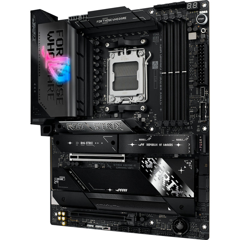 Load image into Gallery viewer, Asus rog strix x870e-e gaming wifi socket am5 moederbord (5 gb-lan, wi-fi 7, bt, sound, atx)
