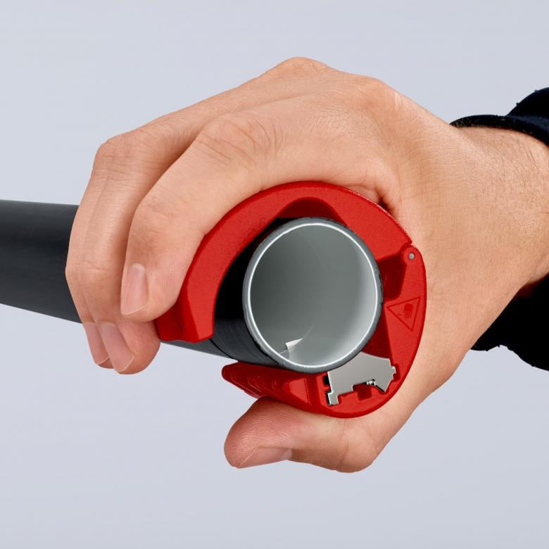 Load image into Gallery viewer, Knipex bix 90 22 10 bk pijpsnijder (rood blauw)
