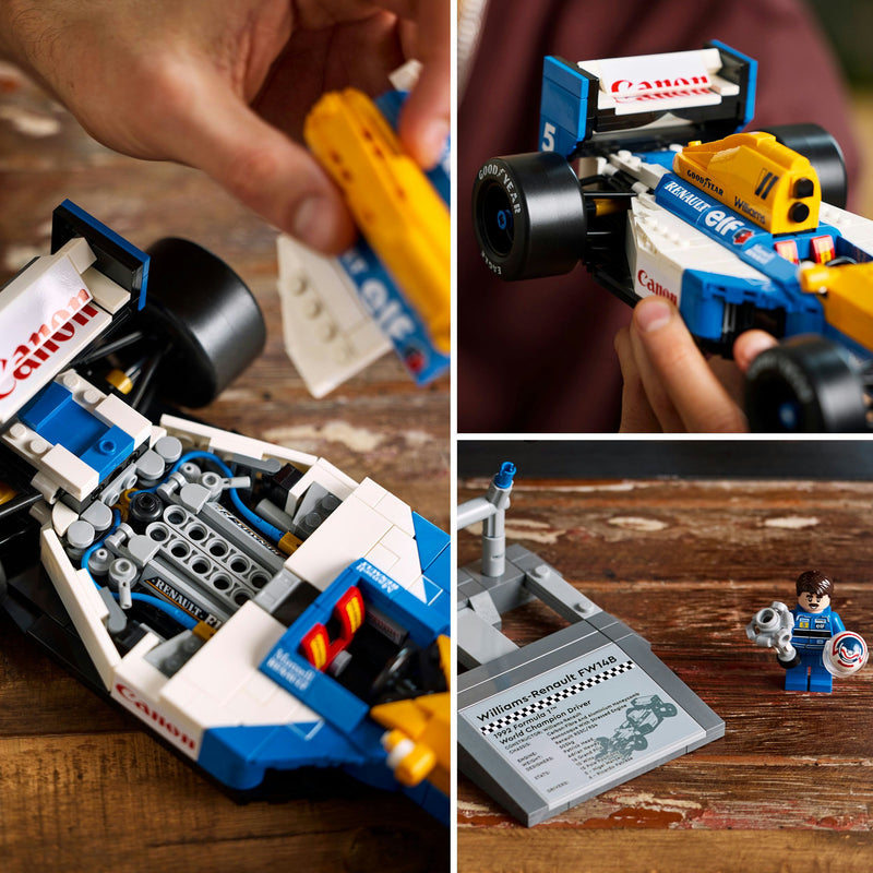 Load image into Gallery viewer, Lego icons - williams racing fw14b en nigel mansell constructiespeelgoed (10353)
