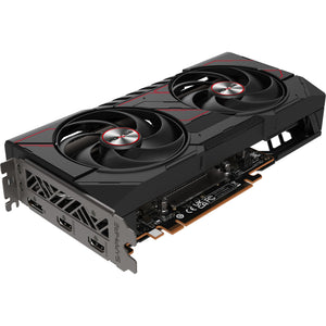 Sapphire radeon rx 9060 xt pulse 16gb oc grafische kaart (zwart rood, 1x displayport, 2x hdmi)