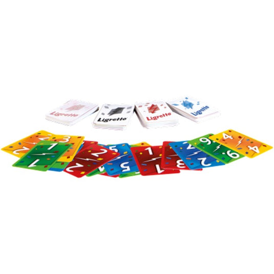 999games 999 games ligretto rood kaartspel (nederlands, 2 - 4 spelers, 10 minuten, vanaf 8 jaar)