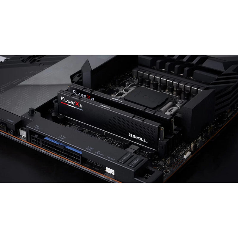 Load image into Gallery viewer, G.skill 32 gb ddr5-6400 (2x 16 gb) dual-kit werkgeheugen (zwart, f5-6400j3239g16gx2-fx5, expo)
