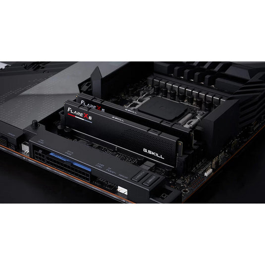 G.skill 32 gb ddr5-6400 (2x 16 gb) dual-kit werkgeheugen (zwart, f5-6400j3239g16gx2-fx5, expo)