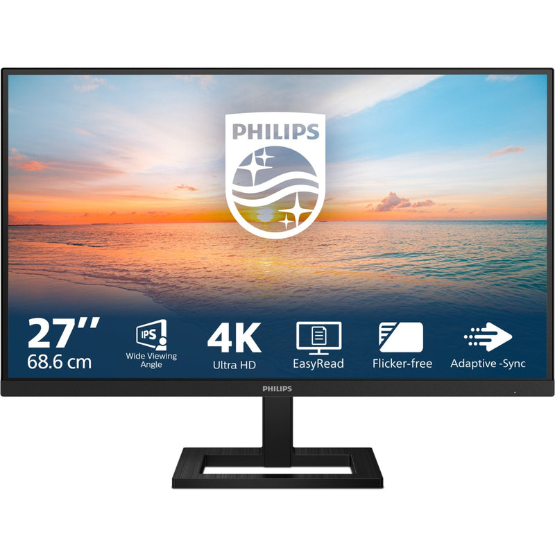 Load image into Gallery viewer, Philips 27e1n1900ae 00 27 4k uhd monitor (zwart, hdmi, 2x usb-a, usb-c)
