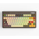 Iqunix og80 happy ape wireless mechanical keyboard (zwart, us lay-out (qwerty), iqunix moonstone, 80% (tkl), rgb leds, hot-swappable, pbt, 2.4ghz | bluetooth 5.1 | usb-c)