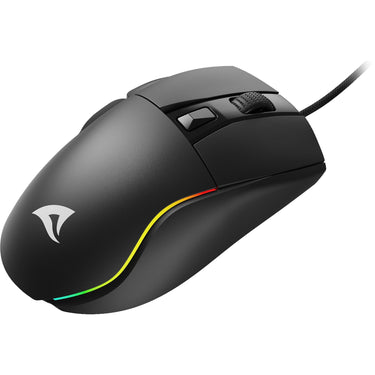 Sharkoon skiller sgm35 gaming muis (zwart, 400 - 6400 dpi, rgb leds)