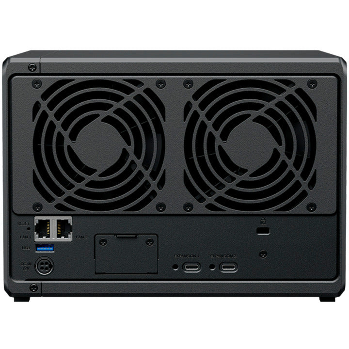 Load image into Gallery viewer, Synology diskstation ds1525+ nas (zwart, 2x lan, usb)
