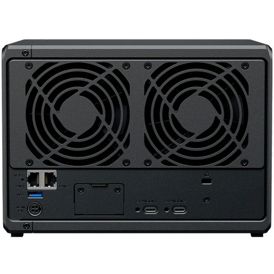 Synology diskstation ds1525+ nas (zwart, 2x lan, usb)