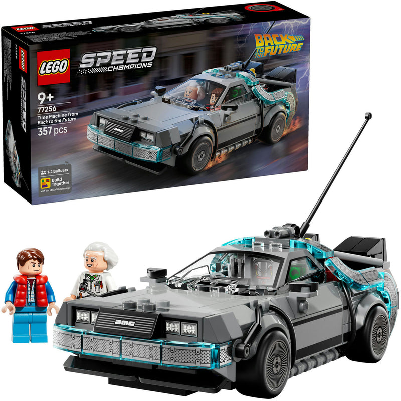 Load image into Gallery viewer, Lego speed champions 77256 tijdmachine uit back to the future
