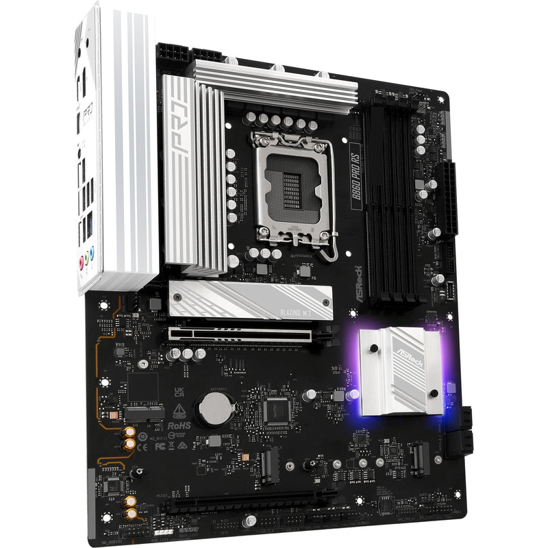 Load image into Gallery viewer, Asrock b860 pro rs socket 1851 moederbord (raid, 2.5 gb-lan, sound, atx)
