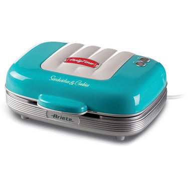 Ariete party time tosti cupcake maker 1972 01 sandwichmaker (lichtblauw)