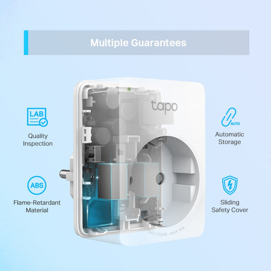 TP-Link TAPO P100 Mini Wifi-stopcontact (4 pack)