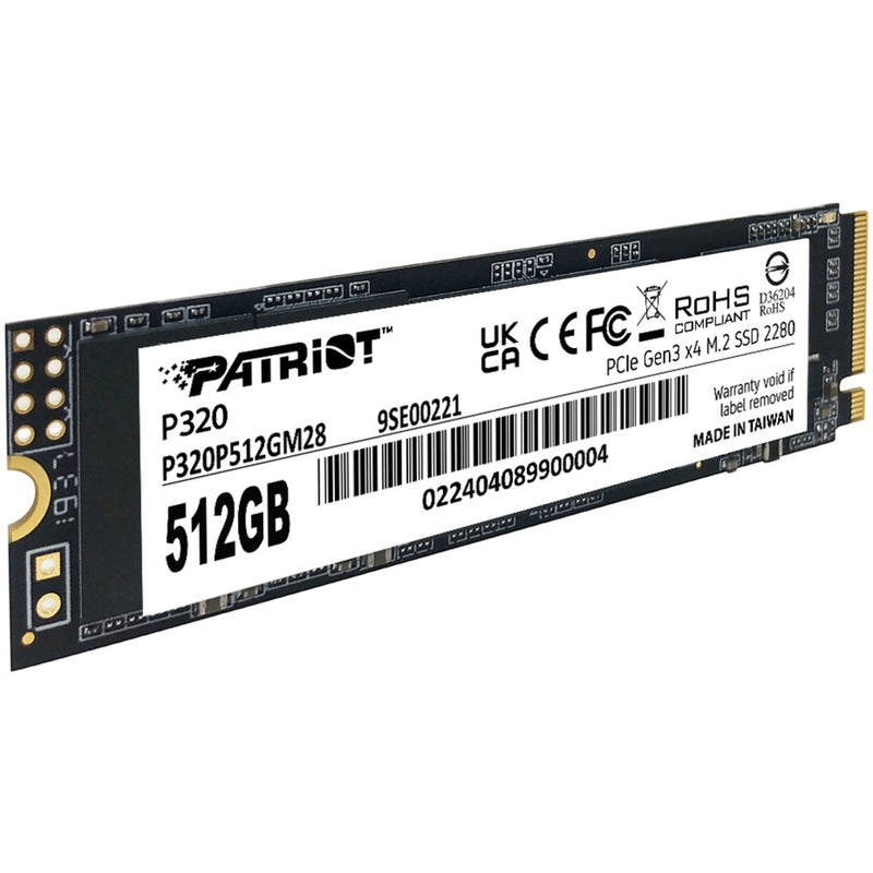 Load image into Gallery viewer, Patriot p320 512 gb ssd (pcie 3.0 x4, nvme 1.3, m.2 2280)
