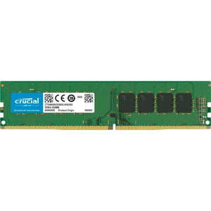 Crucial 16 gb ddr4-3200 werkgeheugen (ct16g4dfra32a, retail)