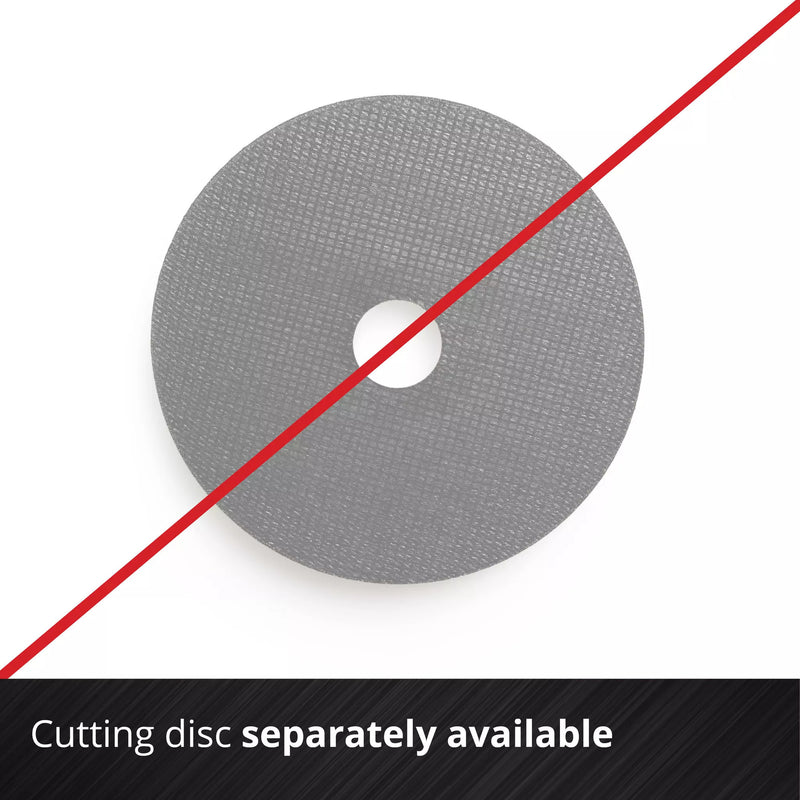 Load image into Gallery viewer, Einhell accu haakse sliijper te-ag 18 125-2 li (1x4,0 ah) haakse slijper (rood zwart, incl. 4.0 ah power x-change accu en oplader)
