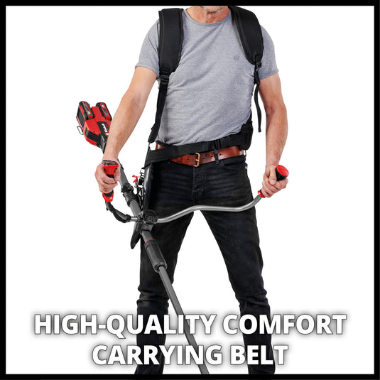 Einhell gp-bc 36 430 li bl-solo accu bosmaaier (rood zwart, accu en oplader niet inbegrepen)