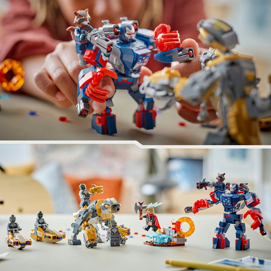 Lego marvel - avengers: endgame thor vs. chitauri constructiespeelgoed (76322)