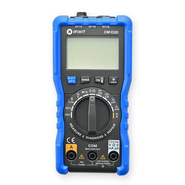 Ifixit digital multimeter meetapparaat (blauw)