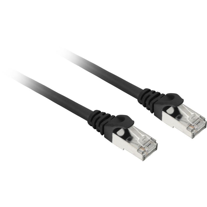 Load image into Gallery viewer, Sharkoon netwerkkabel sftp, rj-45 met cat.7a (zwart, 5 meter, ruwe kabel)
