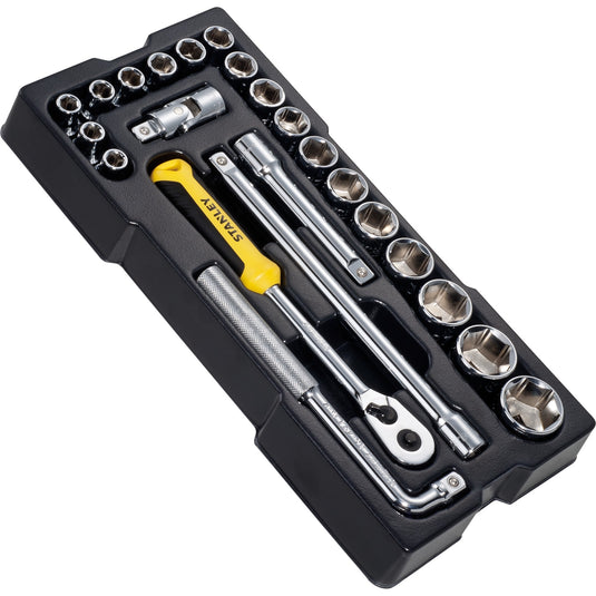 Stanley transmodule doppenset 1 2 zeskant (stmt1-74173, 23-delig)