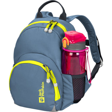 Jack wolfskin buttercup rugzak (blauw neongeel, 4,5 liter)