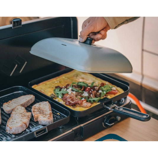 Cadac 2 cook bakplaat kookplaat (zwart)
