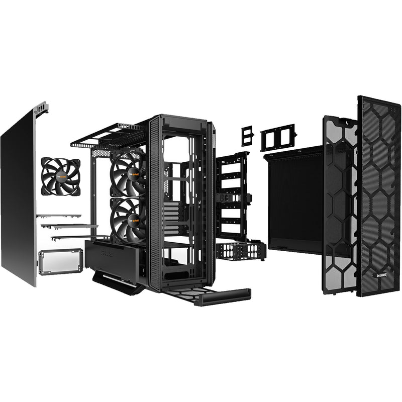 Load image into Gallery viewer, Be quiet! silent base 802 midi tower behuizing (zwart | 2x usb-a | 1x usb-c)
