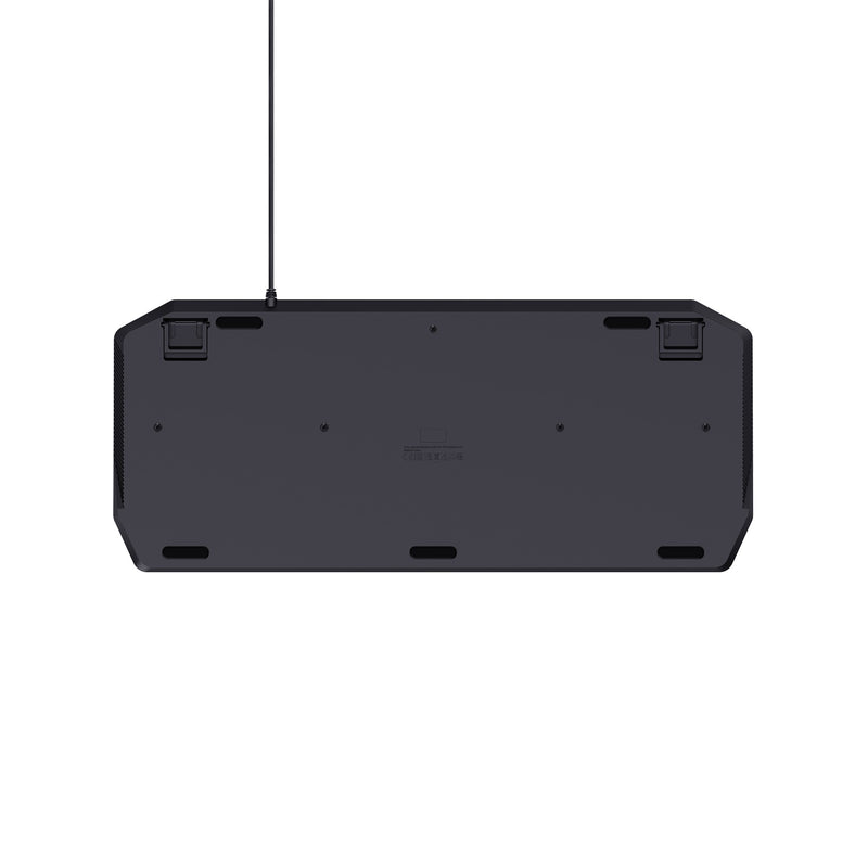 Load image into Gallery viewer, Trust gxt 836 evocx rgb gaming toetsenbord (zwart, us lay-out (qwerty), membraan, 100%, rgb)
