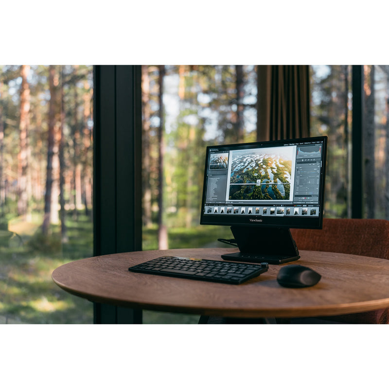 Load image into Gallery viewer, Viewsonic vp16-oled 16 monitor (zwart (mat), 1x micro-hdmi, usb-c, sound)
