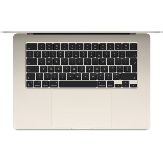 Apple macbook air 15 (mqkv3n a) refurbished laptop (sterrenlicht | m2 | 10-core gpu | 8 gb | 512 gb ssd)