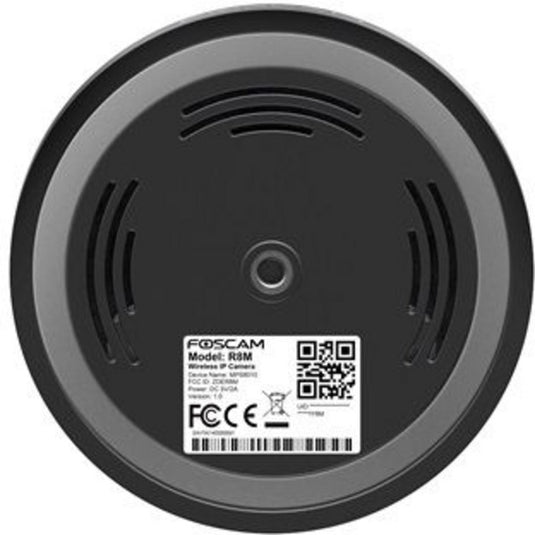 Foscam r8m ultra hd, dual-band wifi 6 beveiligingscamera (zwart)